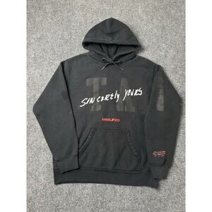 Mens Hoodie Eminem Marshall Mathers LP Black Pullover, Size L